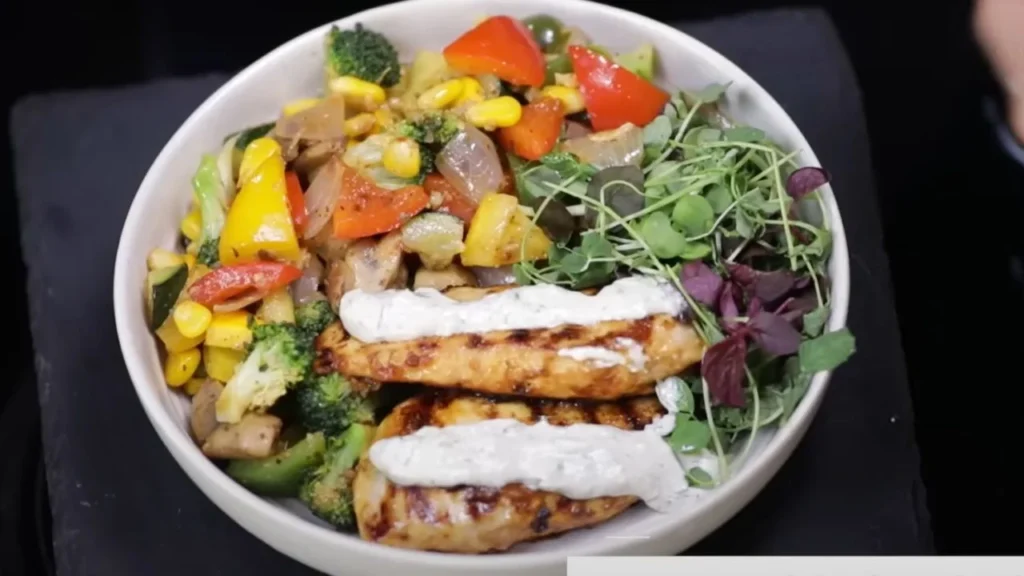 Grilled Chicken Salad recipe