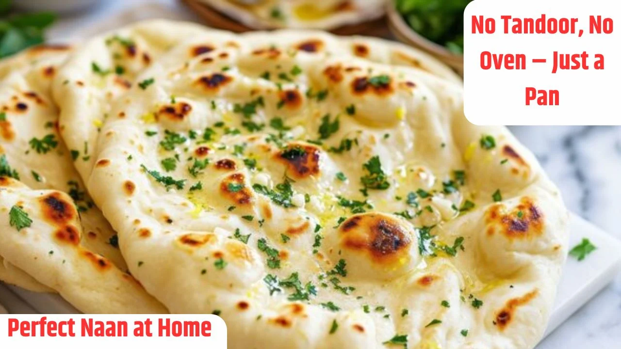 homemade naan bread recipe