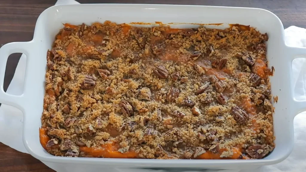 Sweet Potato Casserole Side Dish