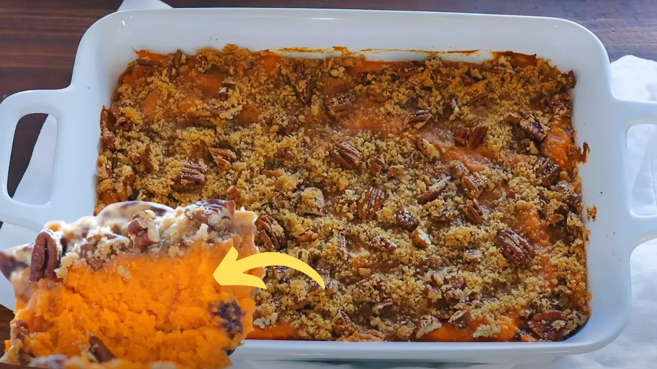 Sweet Potato Casserole Side Dish