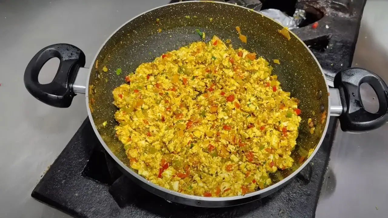 Paneer Bhurji Recipe in hindi