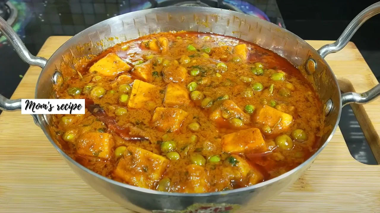 Matar Paneer Recipe