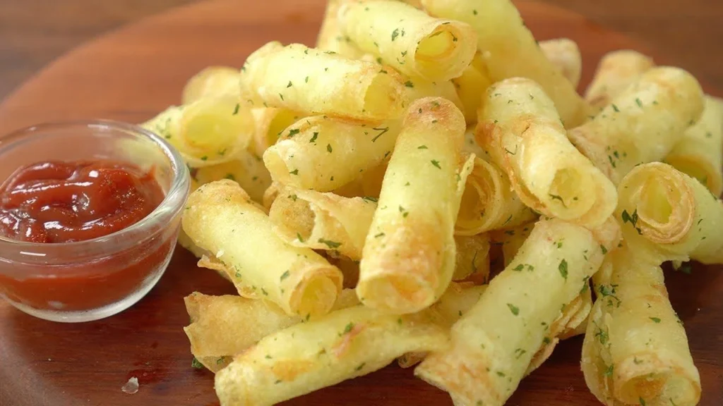 Potato Roll Chips Recipe