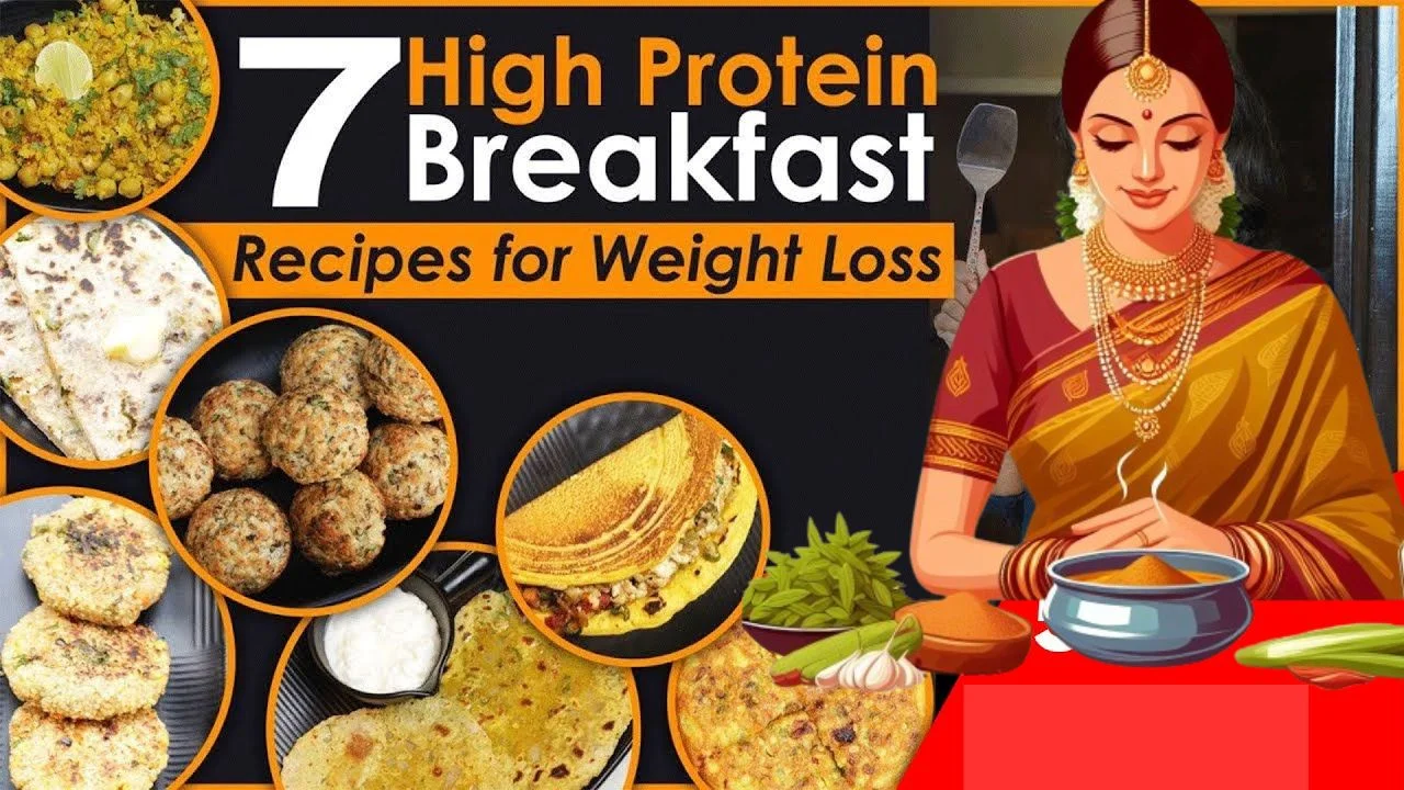 High Protein Veg Breakfast recipe for weight loss