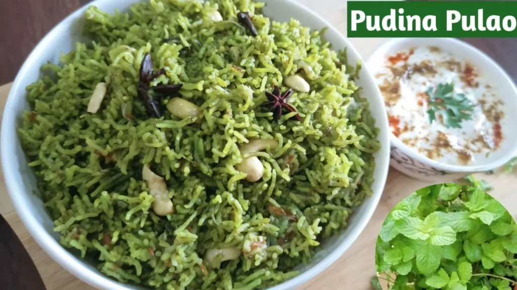 Pudina Pulao in hindi