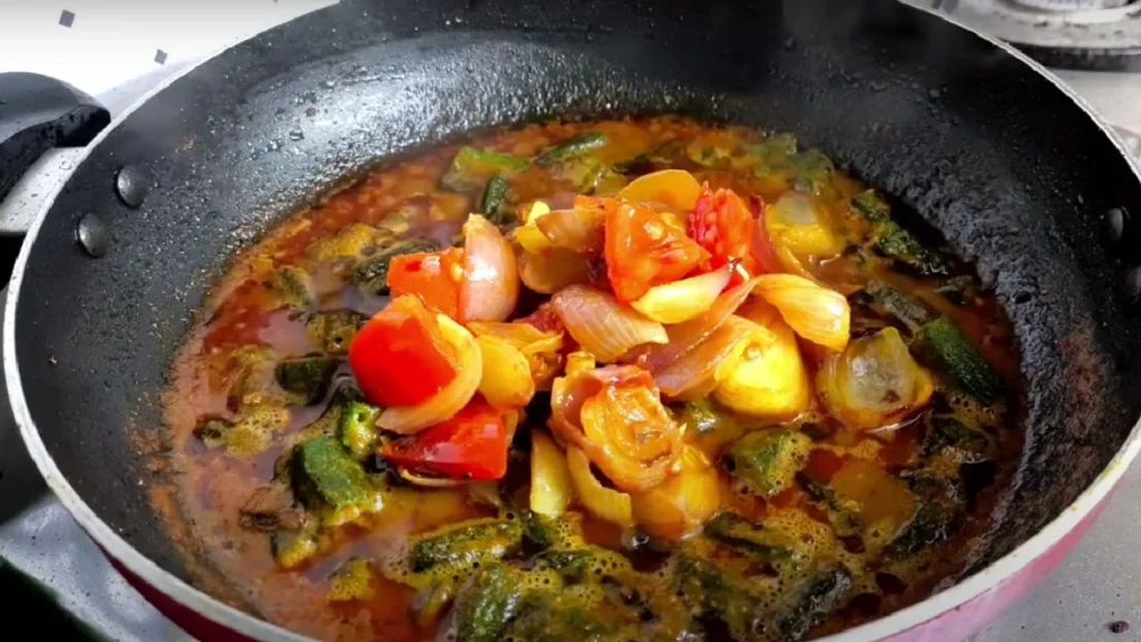 Bhindi Pyaj ki Sabji