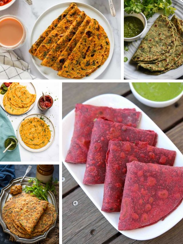 types of healthy paratha