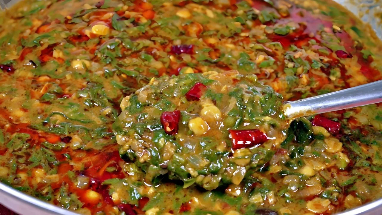 Dal Palak Recipe in hindi