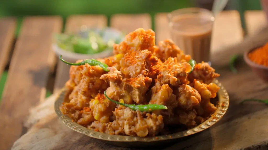 Crispy Corn Bhajiya