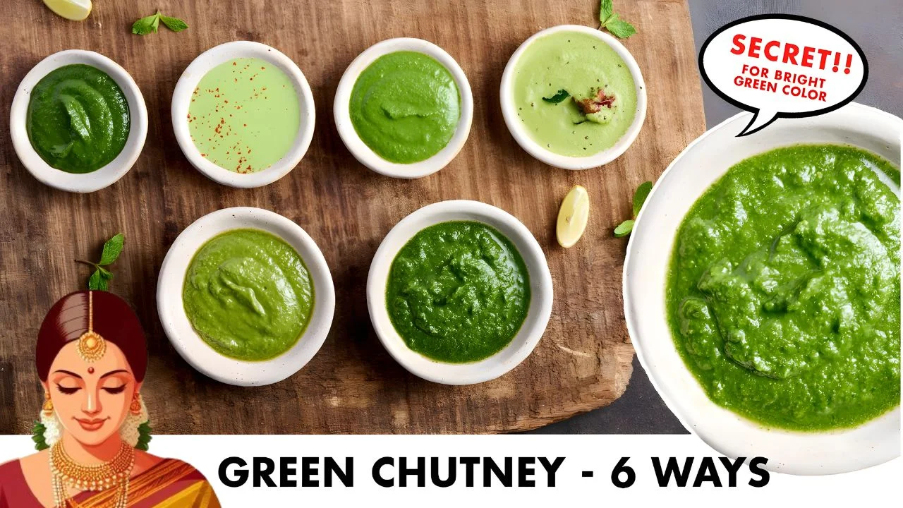 6 Types of Indian Chutney Recipes