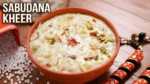 Sawan somwar Special Sabudana Kheer