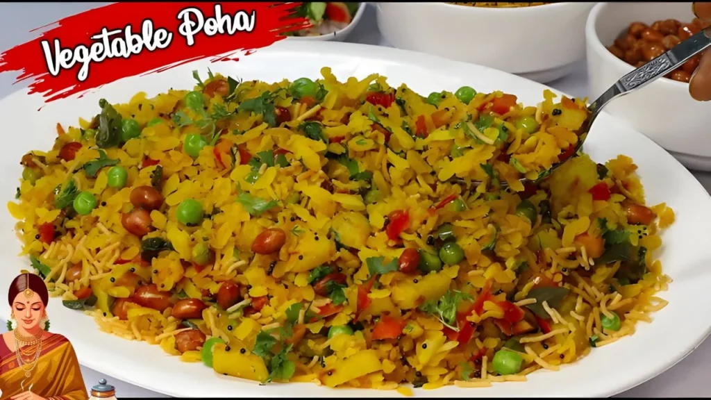 Healthy Poha Nasta