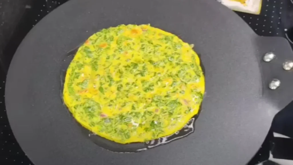 Healthy Palak Paratha 