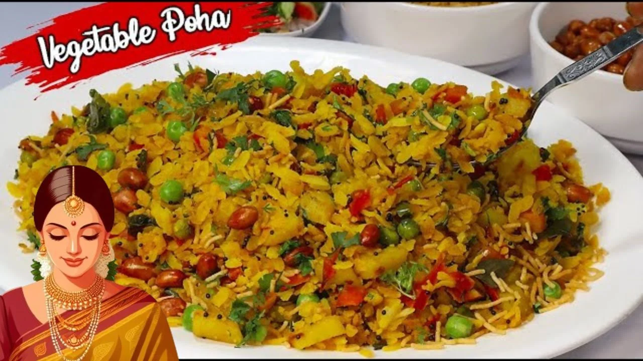 Healthy Poha Nasta