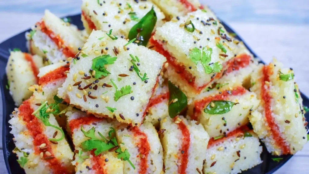 Lahsun Sandvich Dhokla