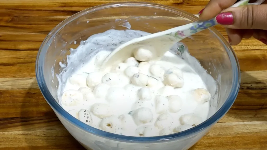 Makhana Dahi Recipe