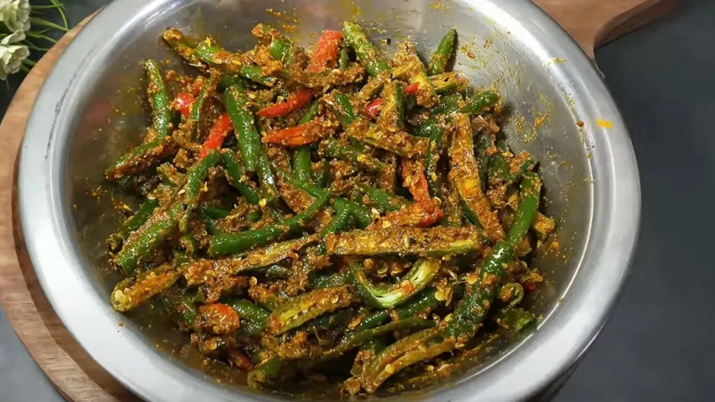 mirch ka achar or green chilli pickle in hindi