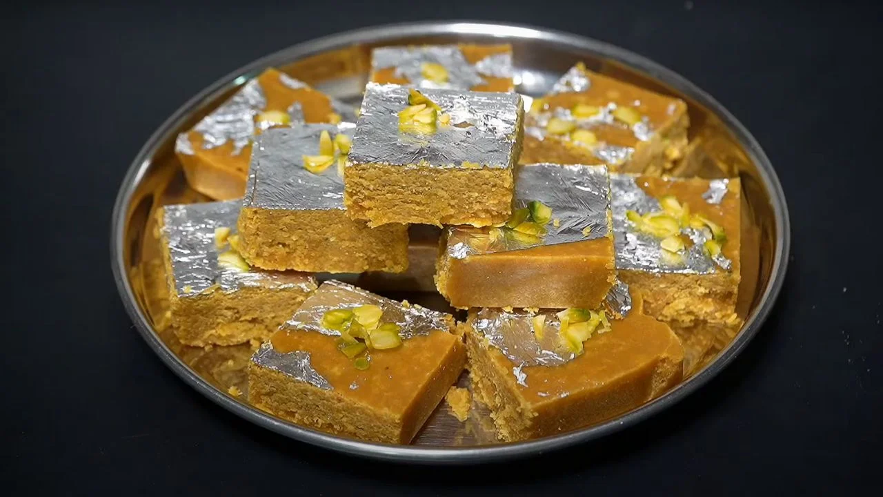 Moongdal Burfi Recipe