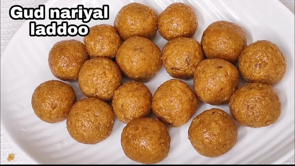 Coconut jaggery laddoo 