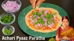 Achari Pyaaz Paratha