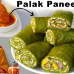 Palak Paneer Roll